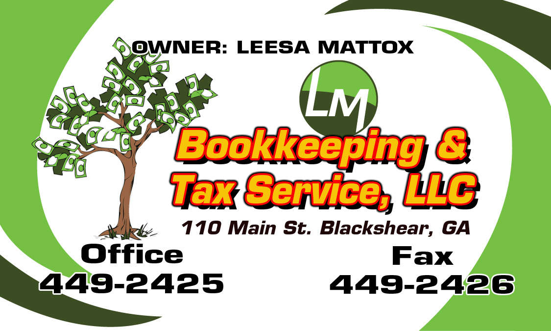 Leesa Mattox Tax Preparers Reviews in Blackshear,