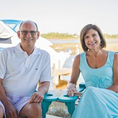 Greg and Beverly Isenhour in Surf City, NC