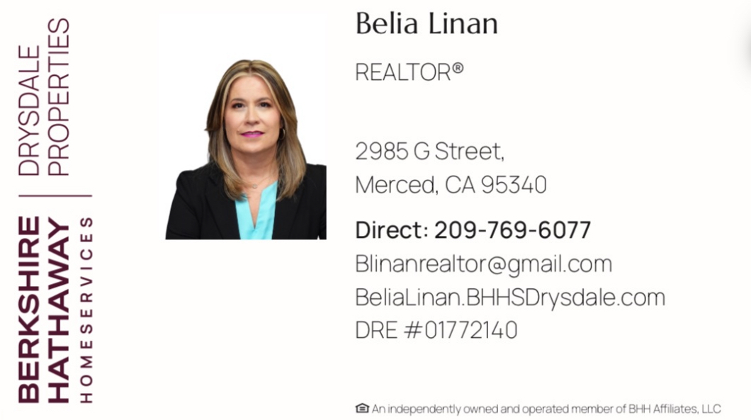 Belia Linan - Licensed Real Estate Salesperson in Merced, CA