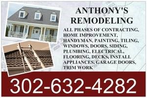 Anthony'S Remodeling Contractor in Dover, DE