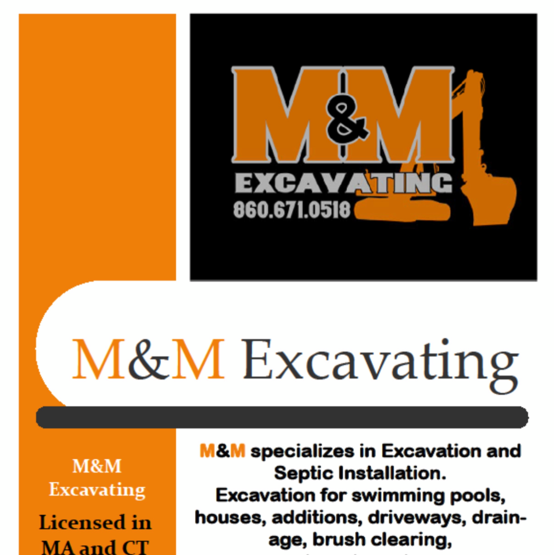M&M Excavating in Sheffield, MA