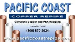 Pacific Coast Copper Repipe, Inc. in Anaheim, CA