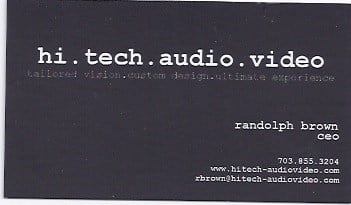 Hi Tech Audio Video in Sterling, VA