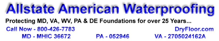 Allstate American Waterproofing in Waynesboro, PA