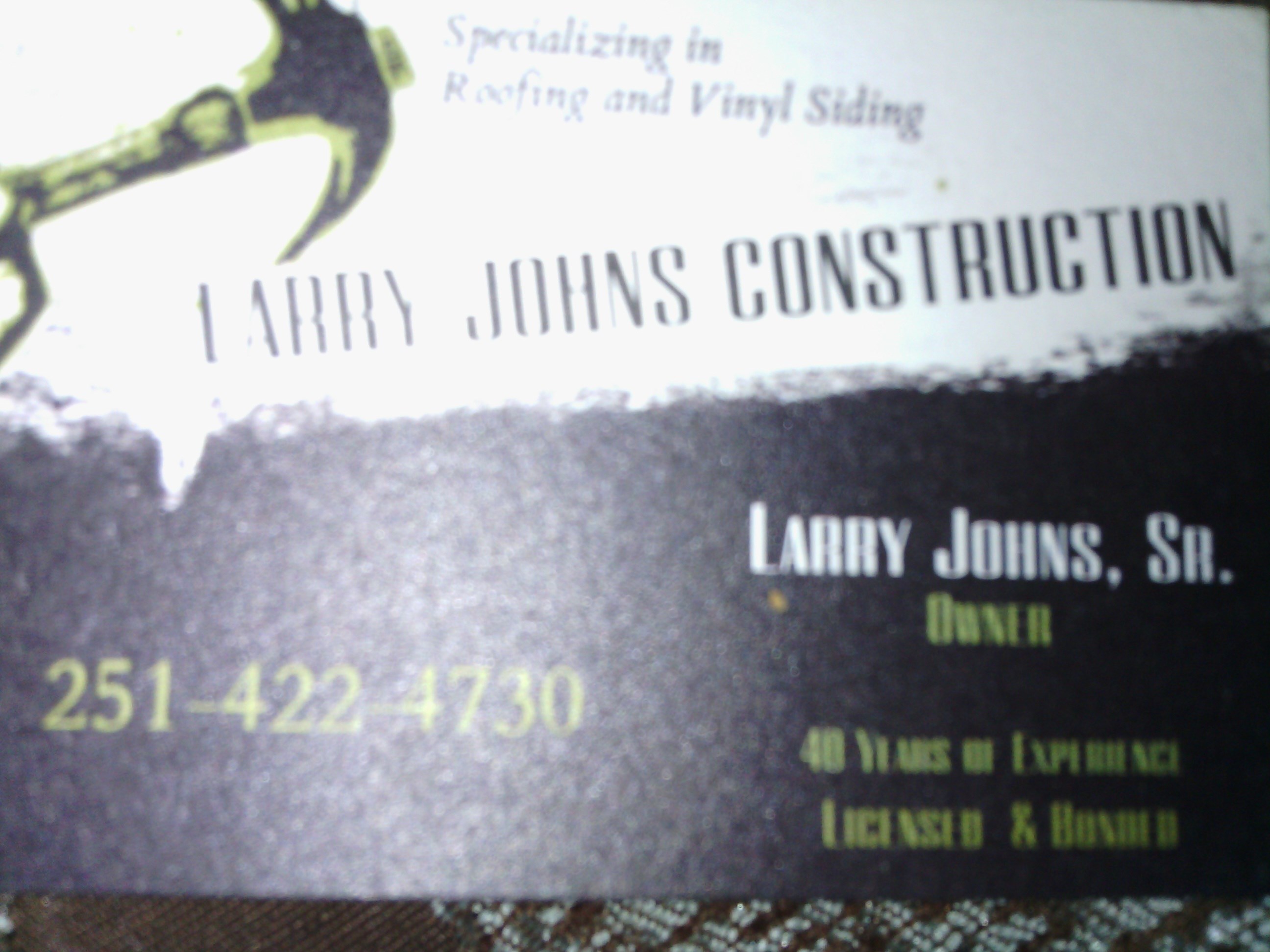 Larry Johns Construction in Mobile, AL
