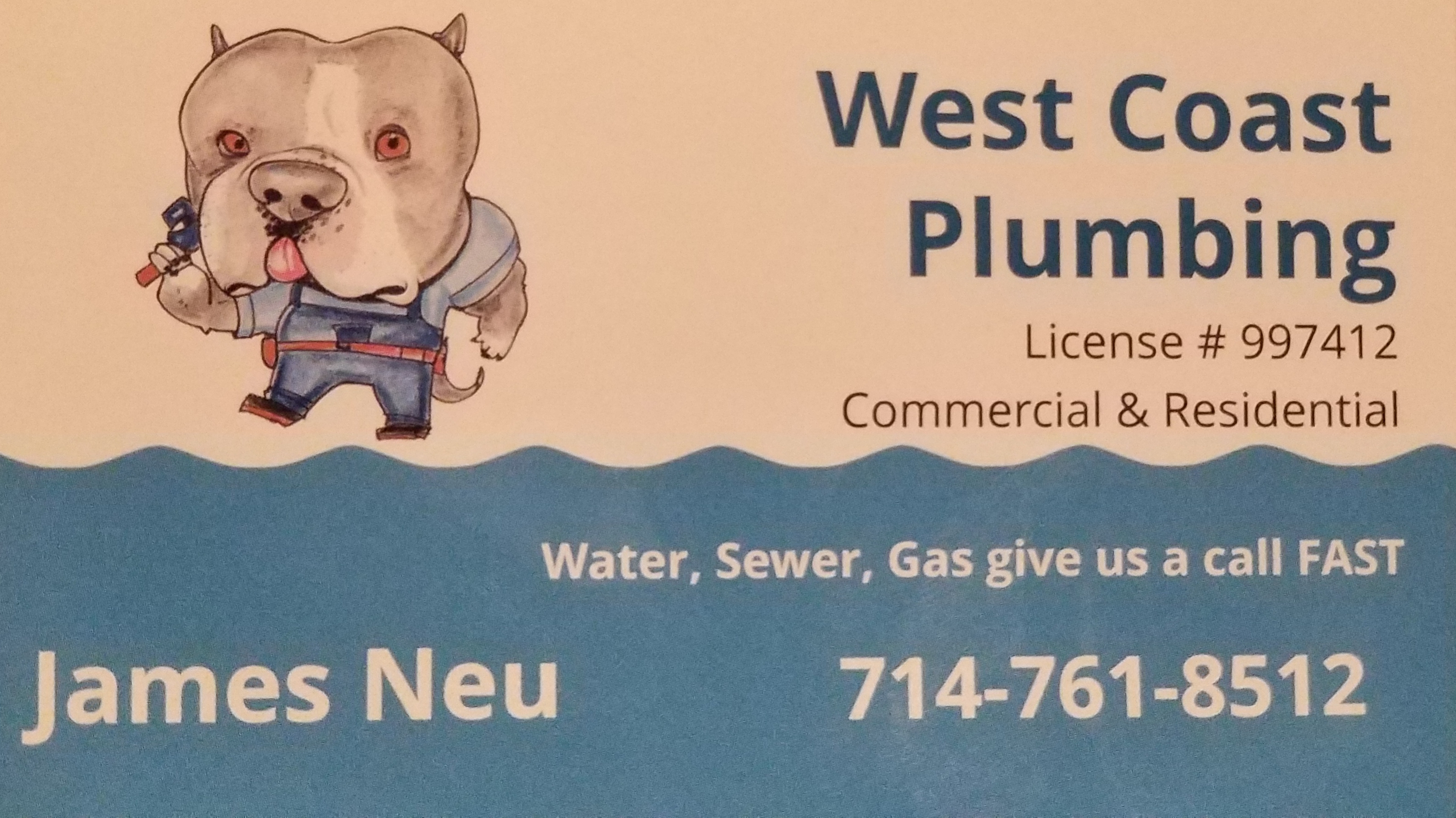West Coast Plumbing in Anaheim, CA