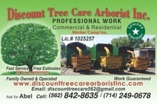 Discount Tree Care Arborist, Inc. in Long Beach, CA