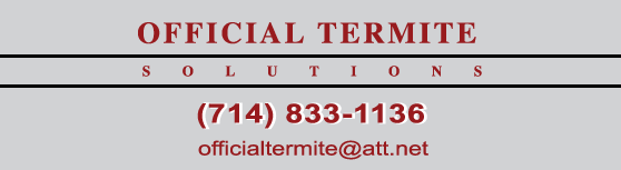 Official Termite Solutions in Anaheim, CA