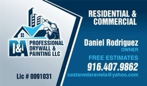 D&A professional drywall llc in Sparks, NV