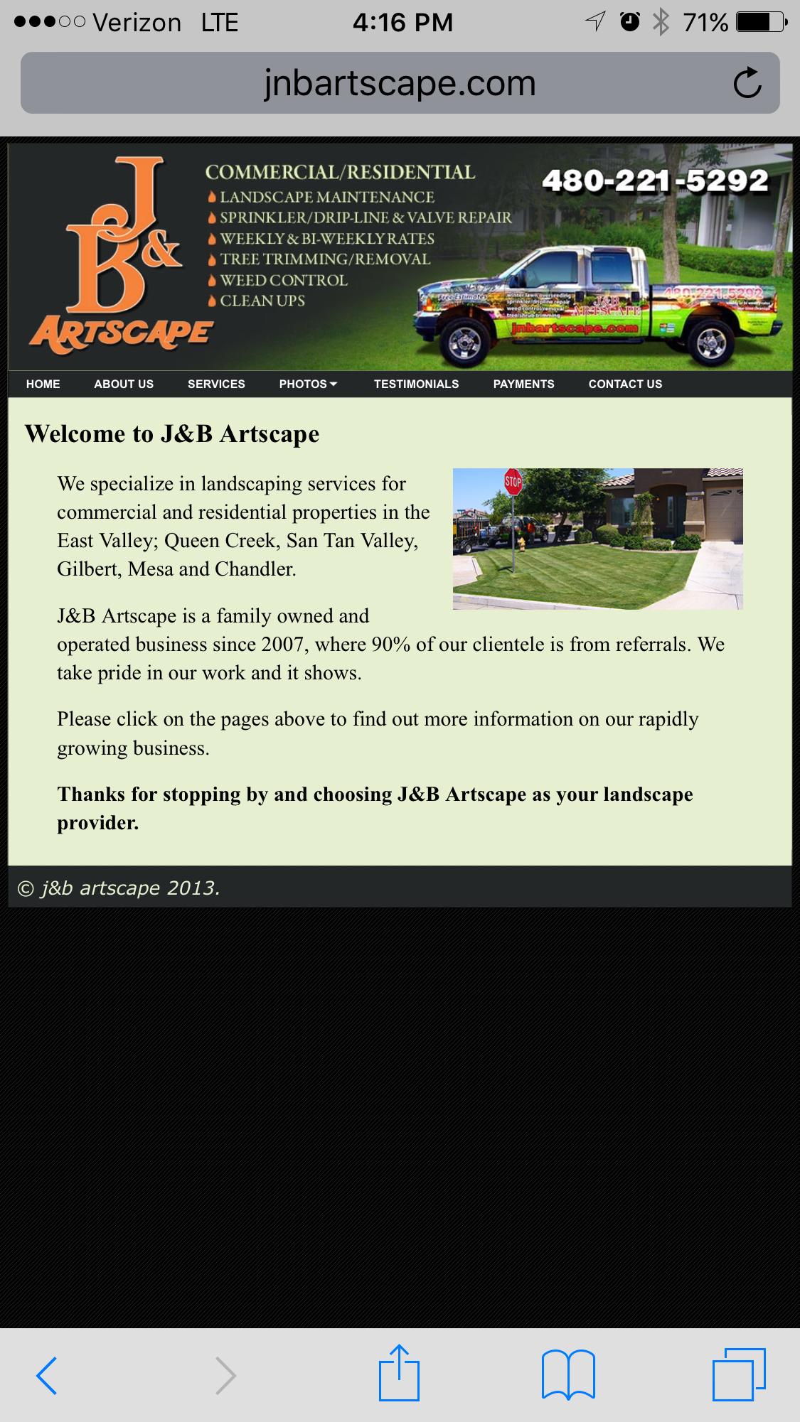 J&B artscape in Queen Creek, AZ