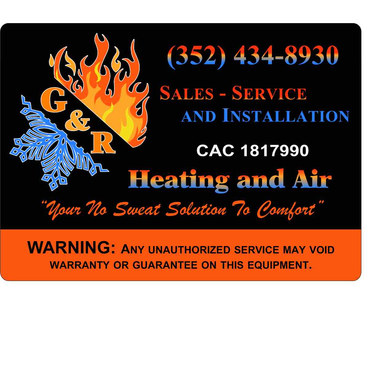 G & R Heating and Air in Sorrento, FL