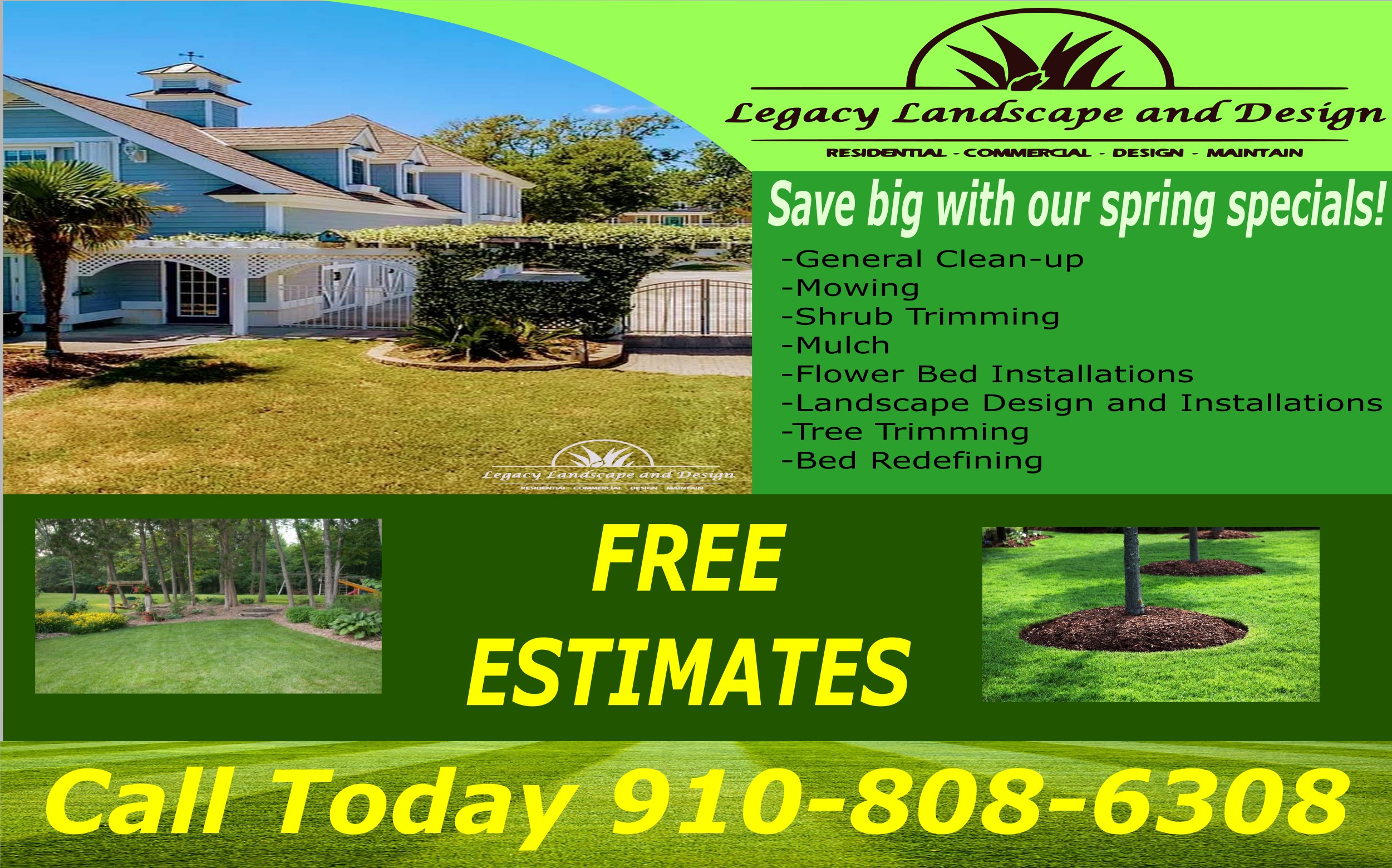 Legacy Landscape And Design in Benson, NC