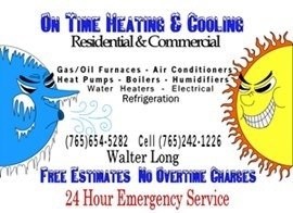 On Time Heating & Cooling in Frankfort, IN