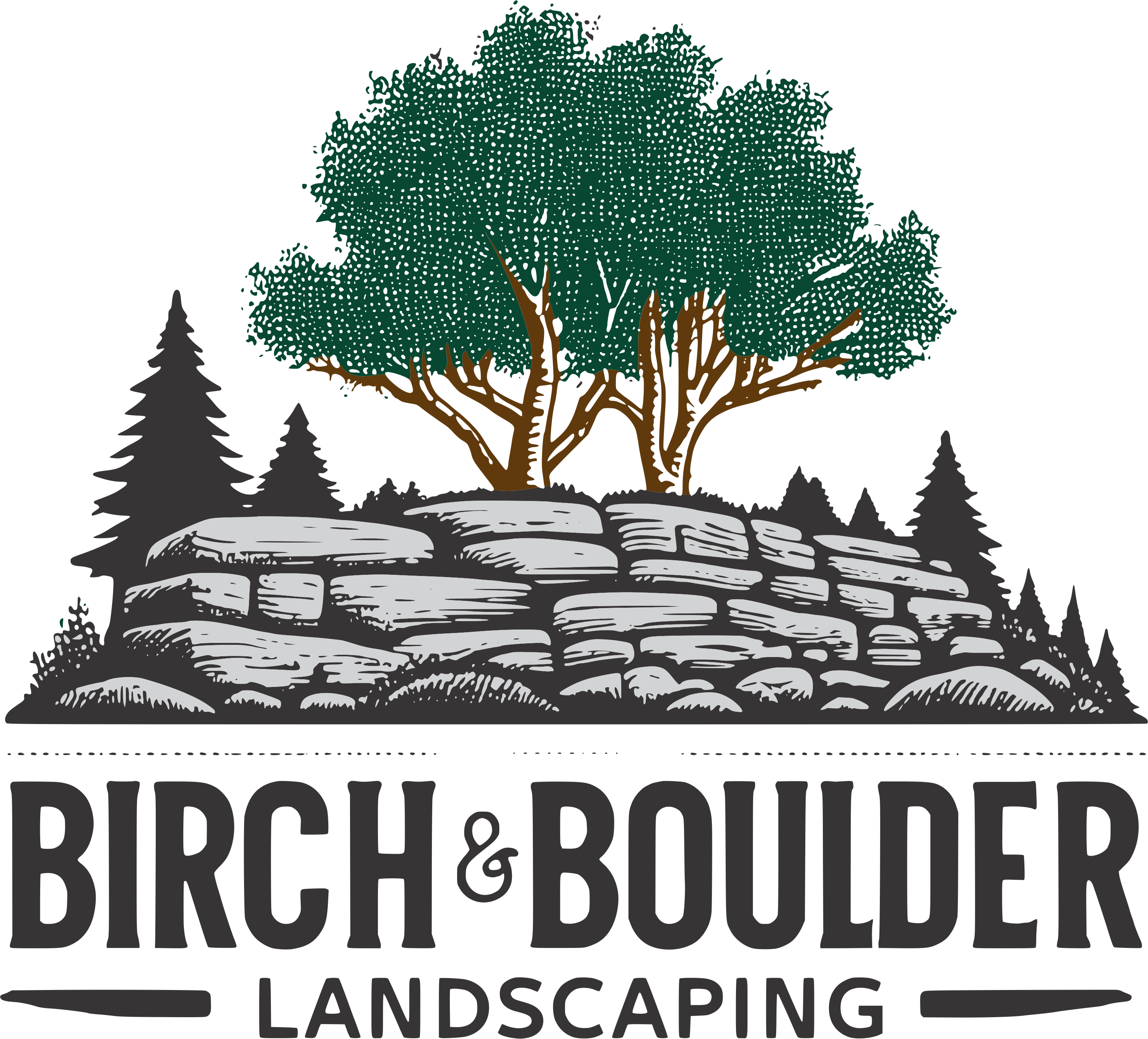 Birch and Boulder Landscaping in Holly Springs, NC