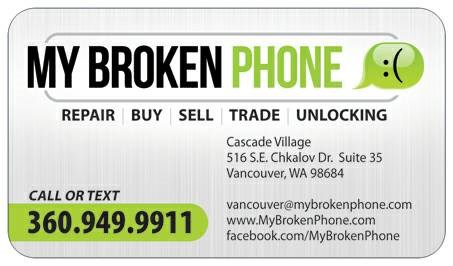 My Broken Phone in Vancouver, WA