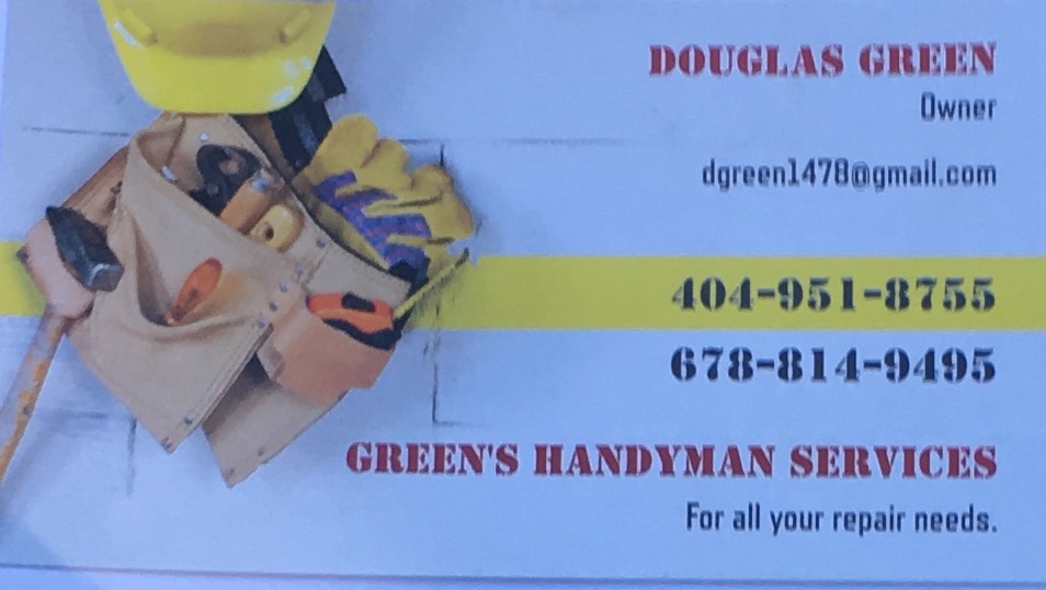Green handyman services llc in Mableton, GA