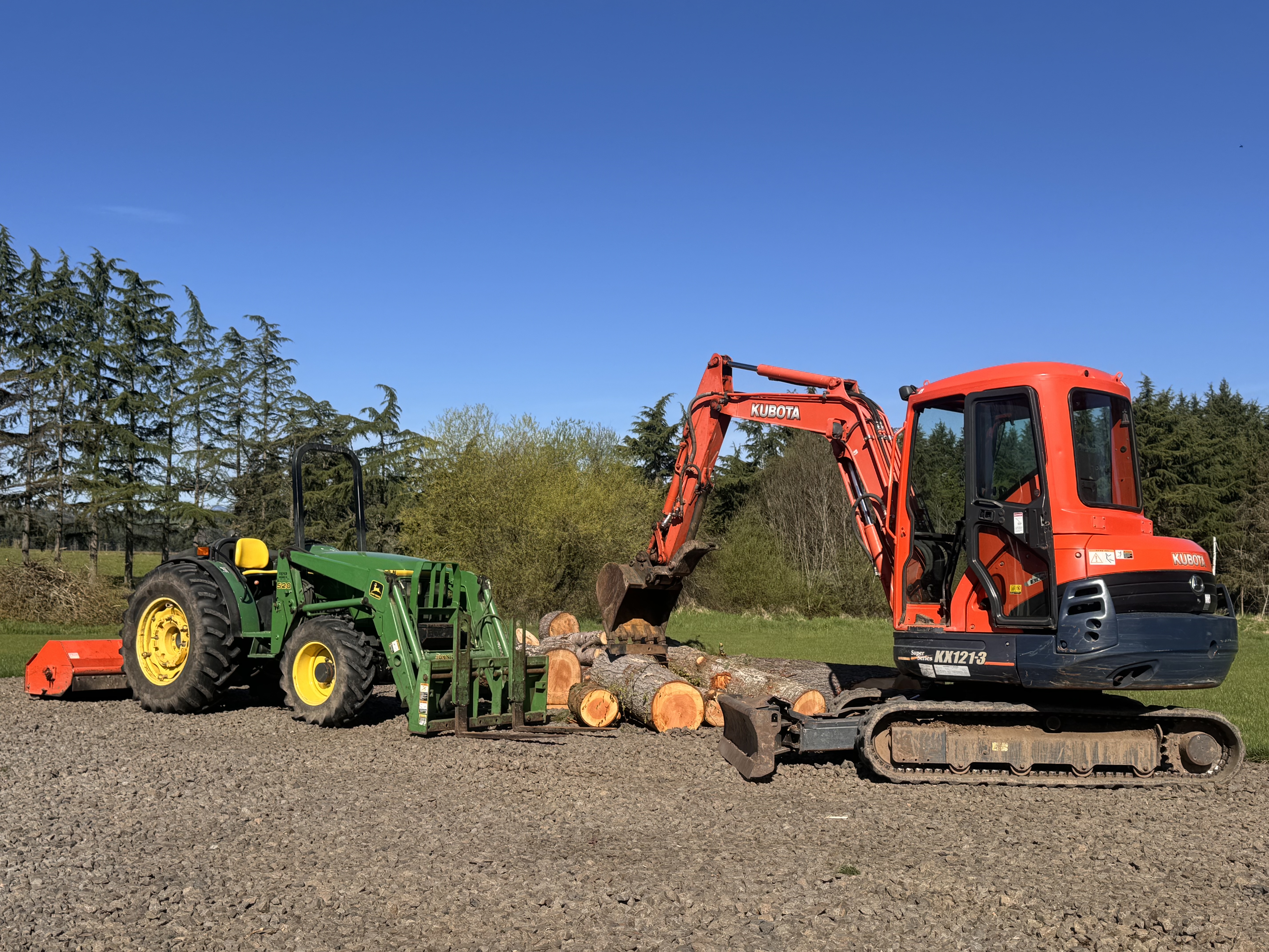 K&D excavation in Cornelius, OR