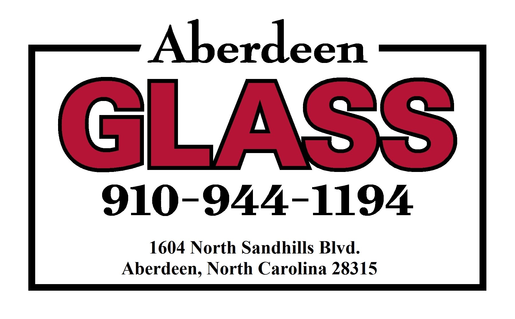Aberdeen Glass Inc. in Aberdeen, NC