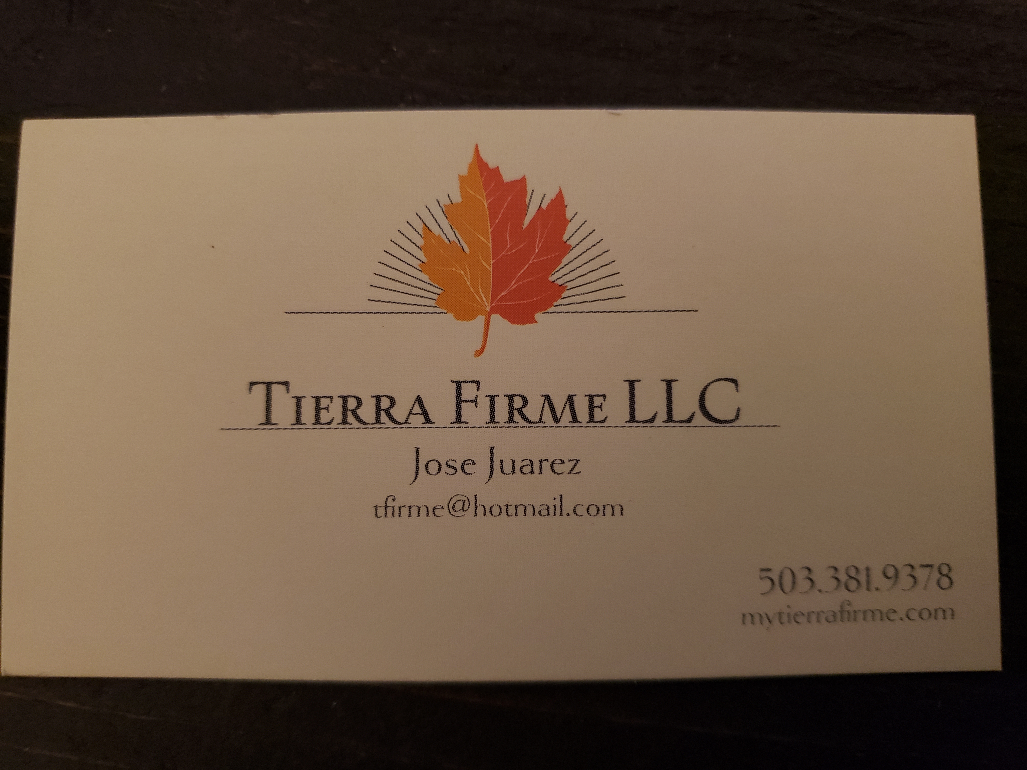 Tierra Firme LLC in Wilsonville, OR