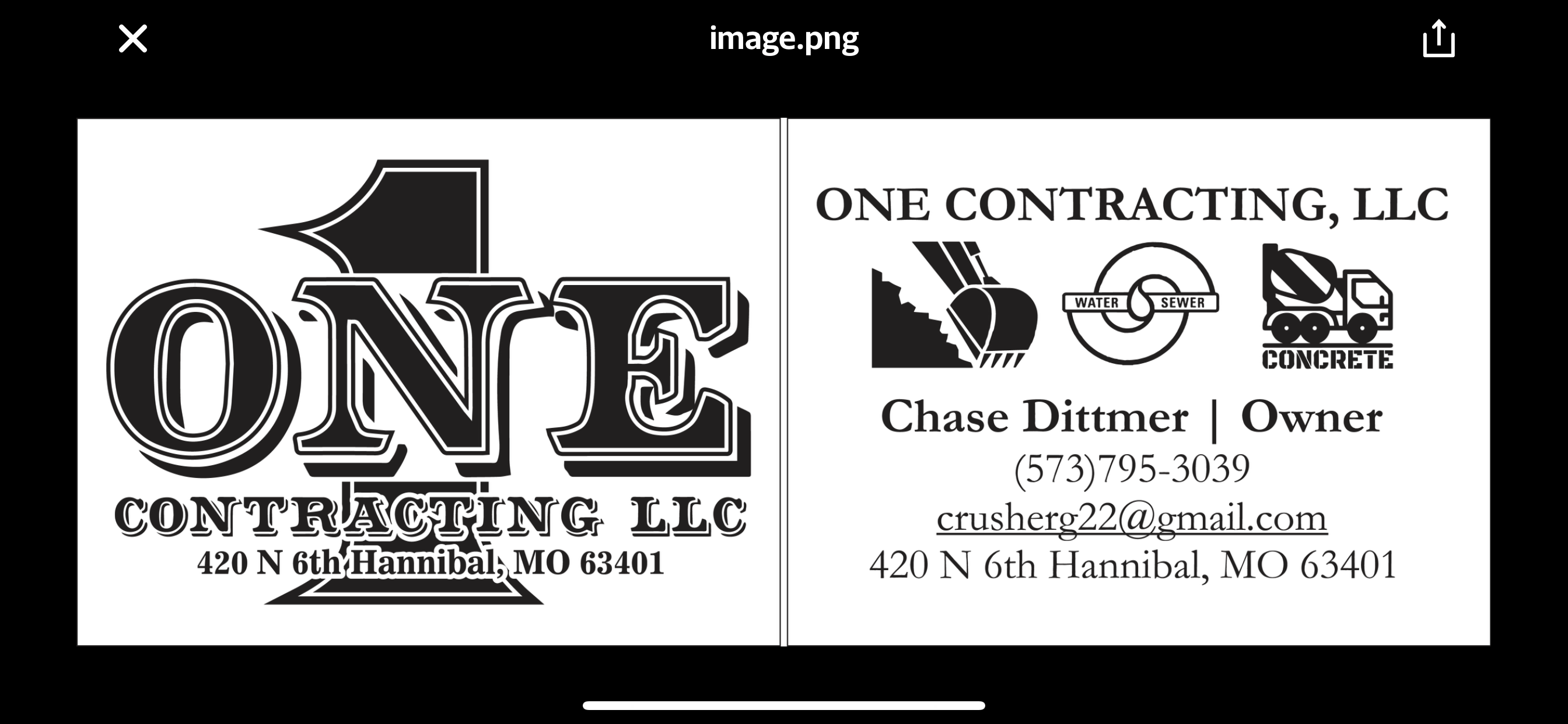 ONE Contracting LLC in Hannibal, MO