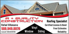 A+ Quality Construction in Union Gap, WA