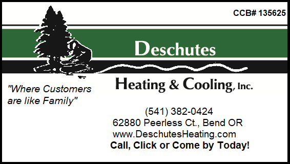 Deschutes Heating And Cooling in Bend, OR