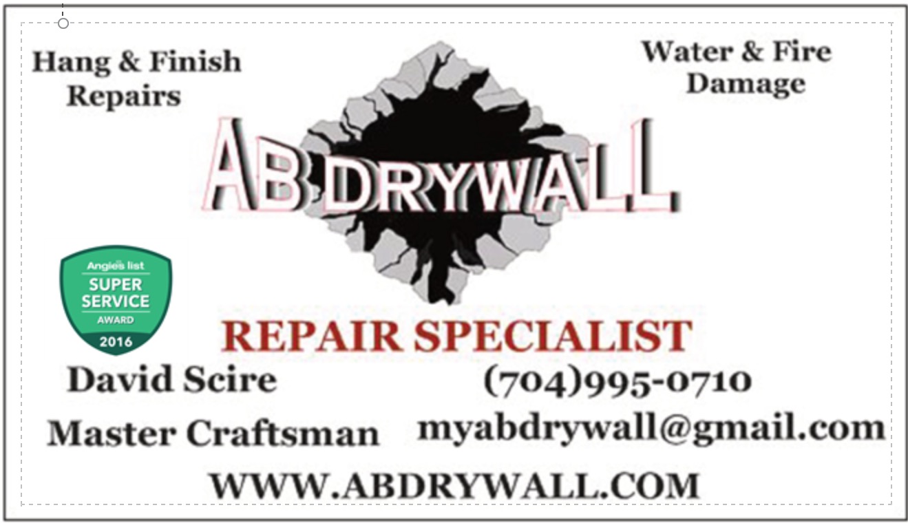 AB Drywall Repair Specialist in Charlotte, NC