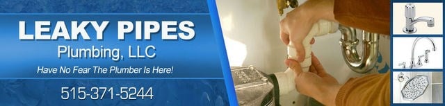 Leaky Pipes Plumbing in West Des Moines, IA