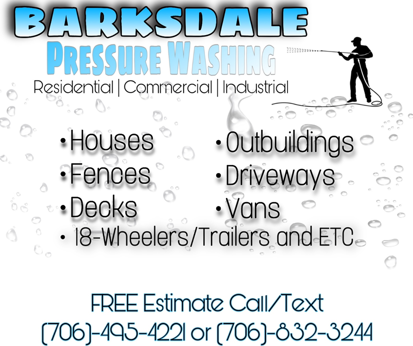 Barksdale Pressure Washing in Riverdale, GA
