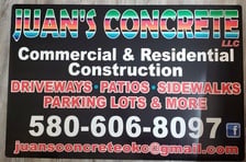 juan's concrete in Duncan, OK