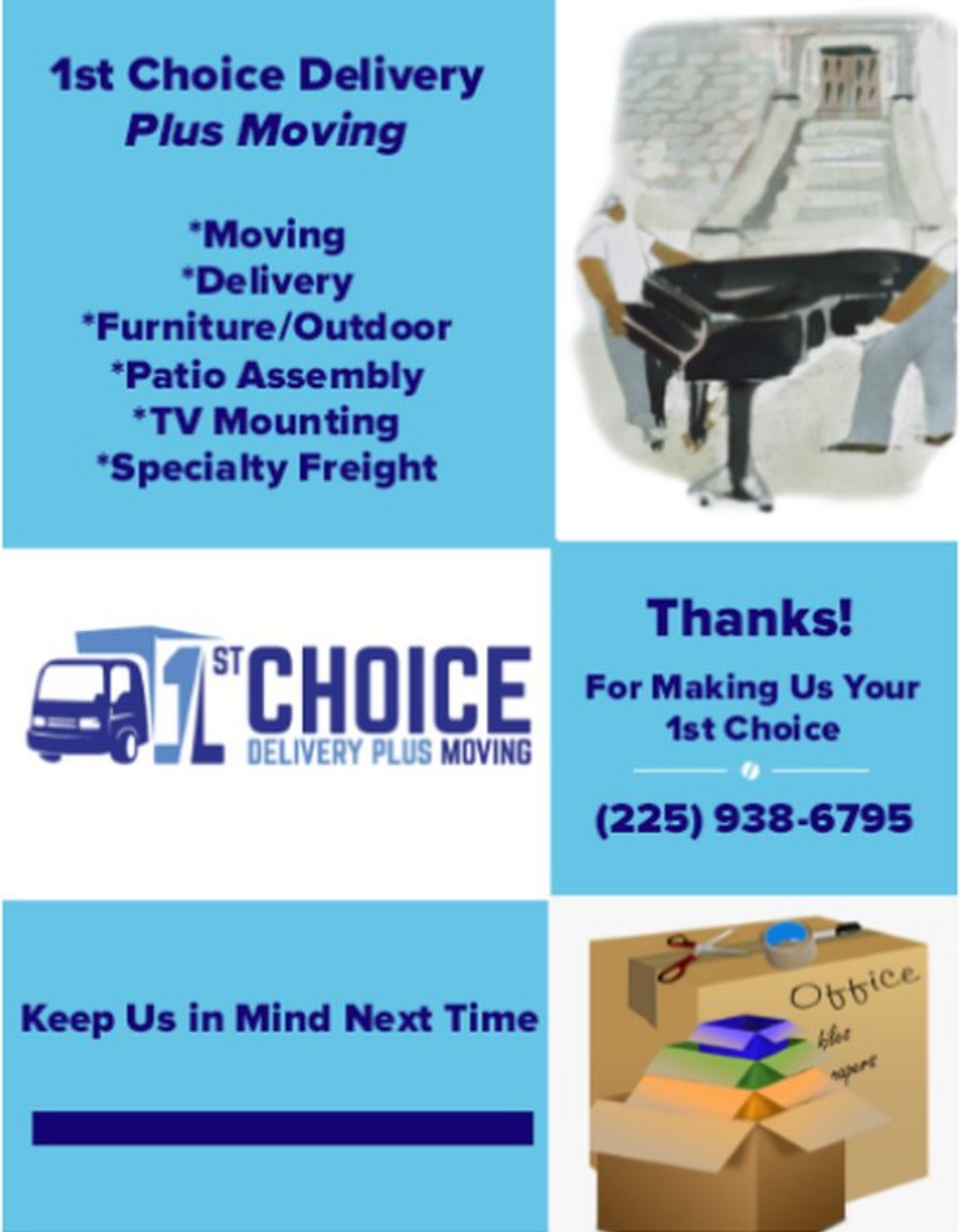 1st Choice Delivery in Baton Rouge, LA
