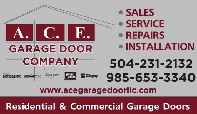 A C E Garage Door Co LLC in La Place, LA
