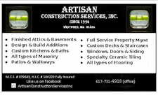 Artisan Construction Services Inc. in Chelmsford, MA