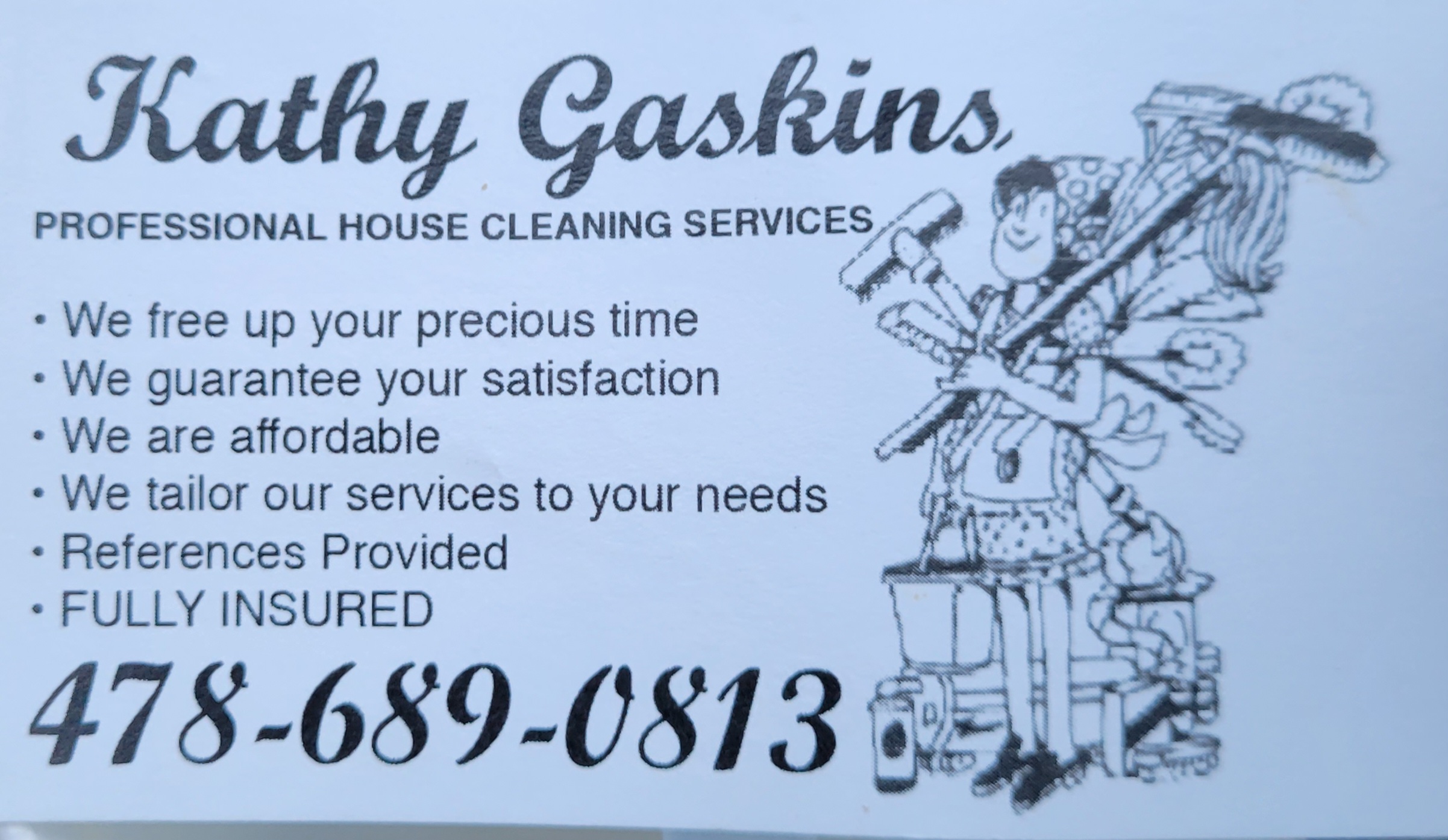 Gaskins cleaning in Stone Mountain, GA