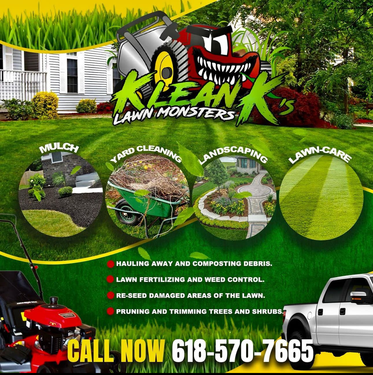 Klean Ks Lawnmonsters  in Florissant, MO