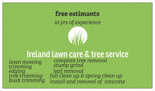 ireland lawn care & tree service in Topeka, KS