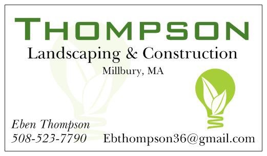 Thompson landscaping and construction in Millbury, MA