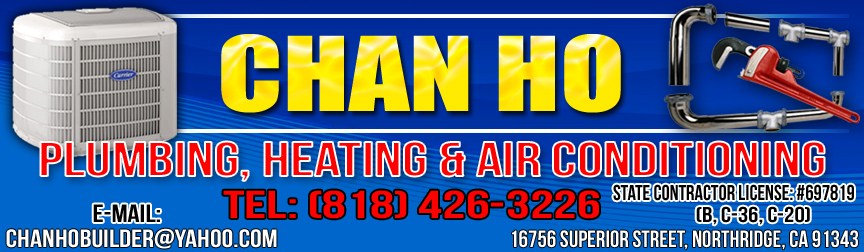 Chan Ho Plumbing, Heating, & Air Conditioning in North Hills, CA