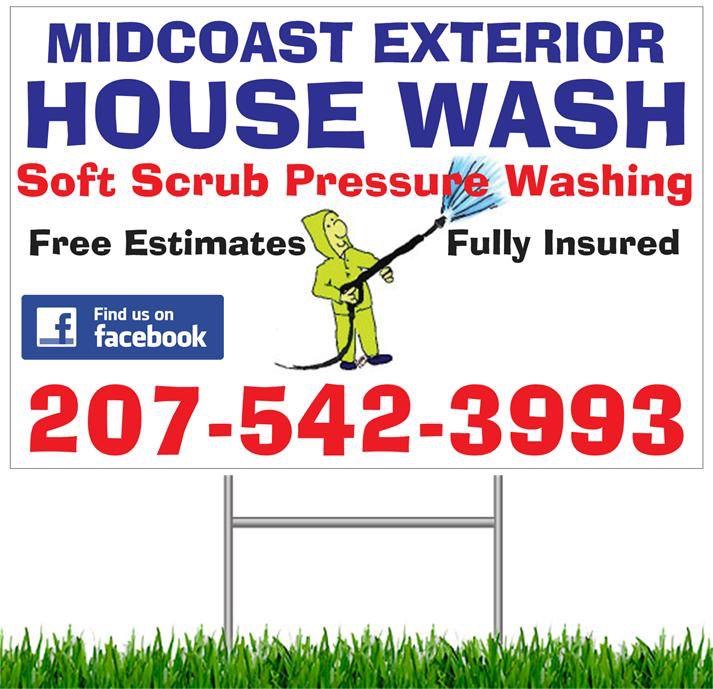 Mid Coast Exterior House Wash and Contruction in Rockland, ME