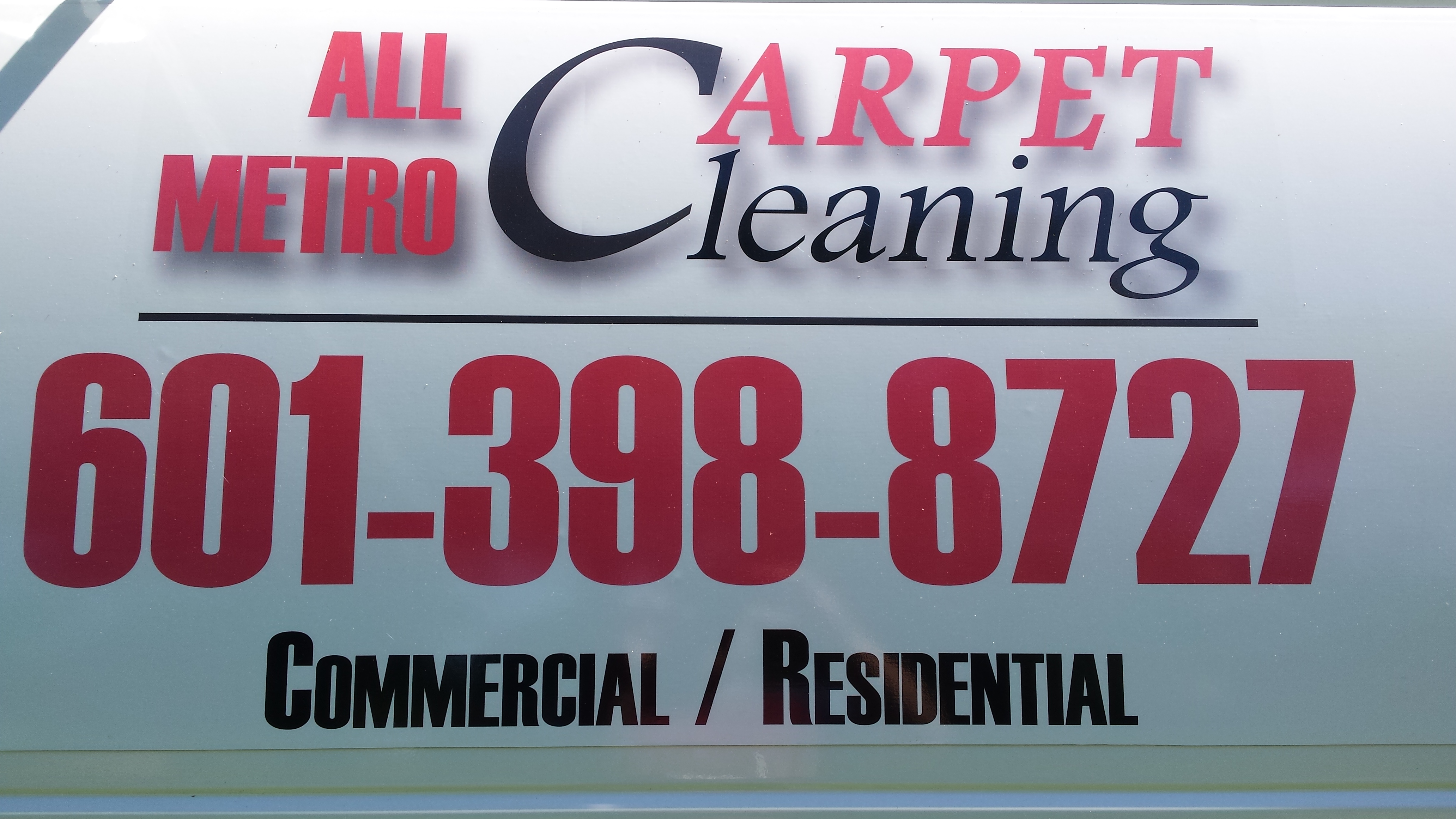 All Metro Carpet Cleaning in Jackson, MS