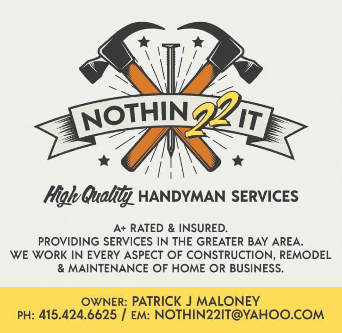 Nothin22it Handyman Service Patrick Joseph Maloney in Santa Rosa, CA