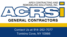 Apex Contracting and Remodeling Solutions, Inc. in Tomkins Cove, NY