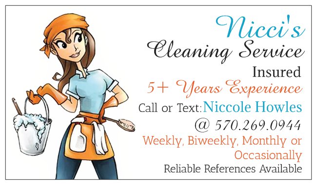 Nicci's Cleaning Service in Kunkletown, PA
