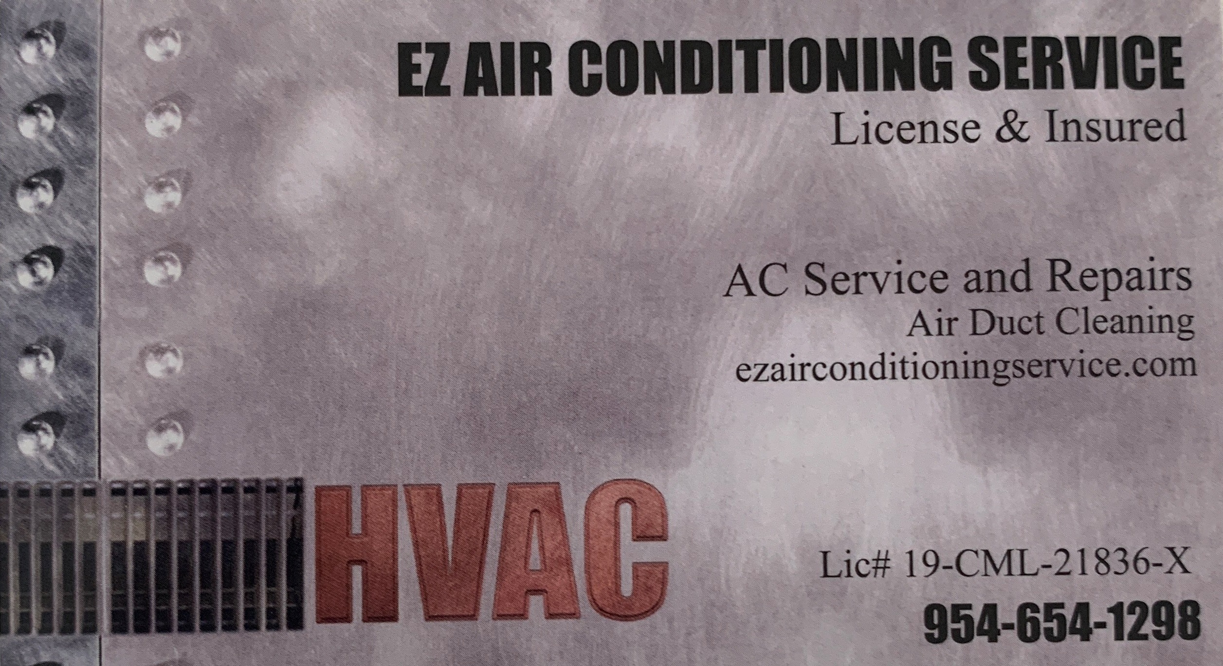 Ez Air Conditioning Service Inc in Hollywood, FL