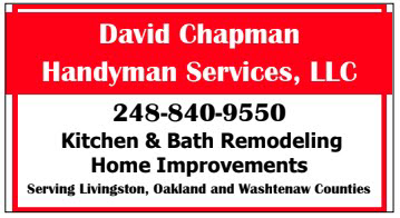 David Chapman Handyman Services, Llc in Brighton, MI