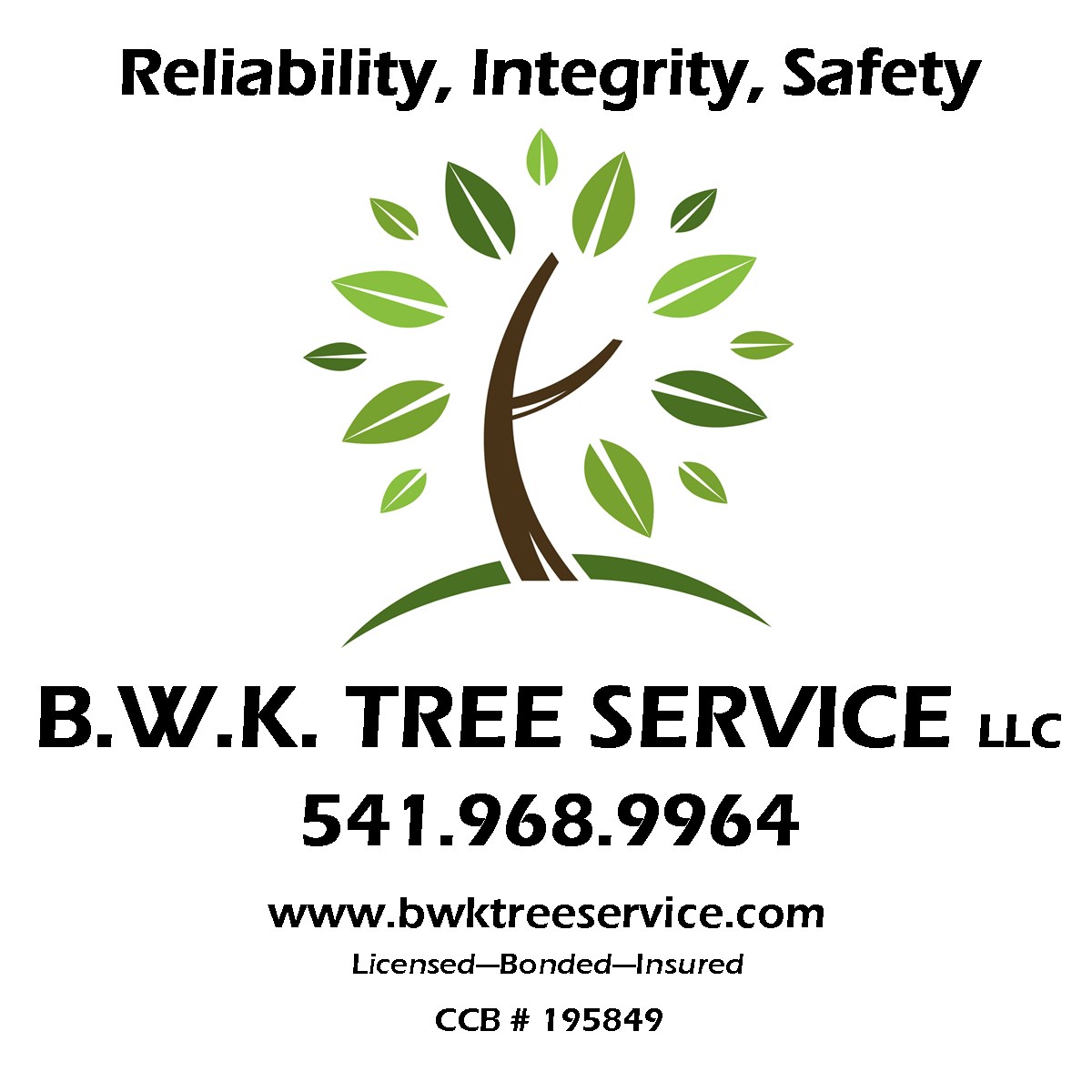 BWK Tree Service LLC in Eugene, OR