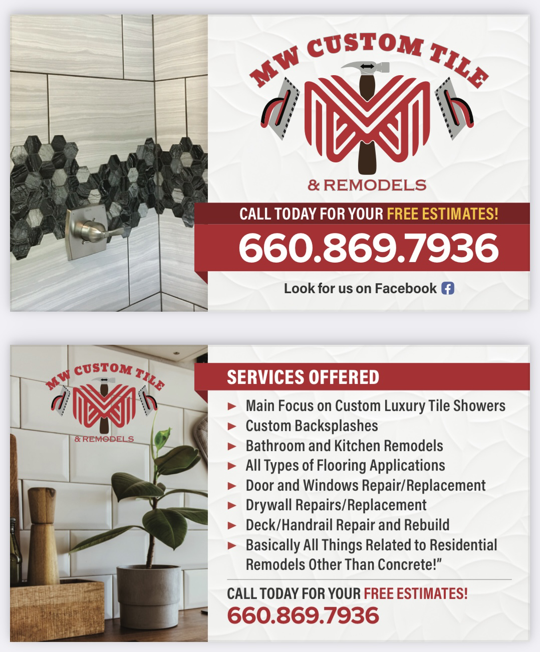 MW Custom Tile & Remodels LLC in Windsor, MO