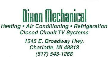 Dixon Mechanical in Charlotte, MI