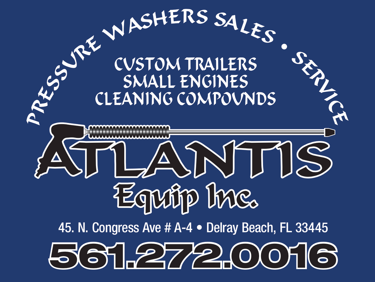 Atlantis Pressure Washing Equipment in Boynton Beach, FL