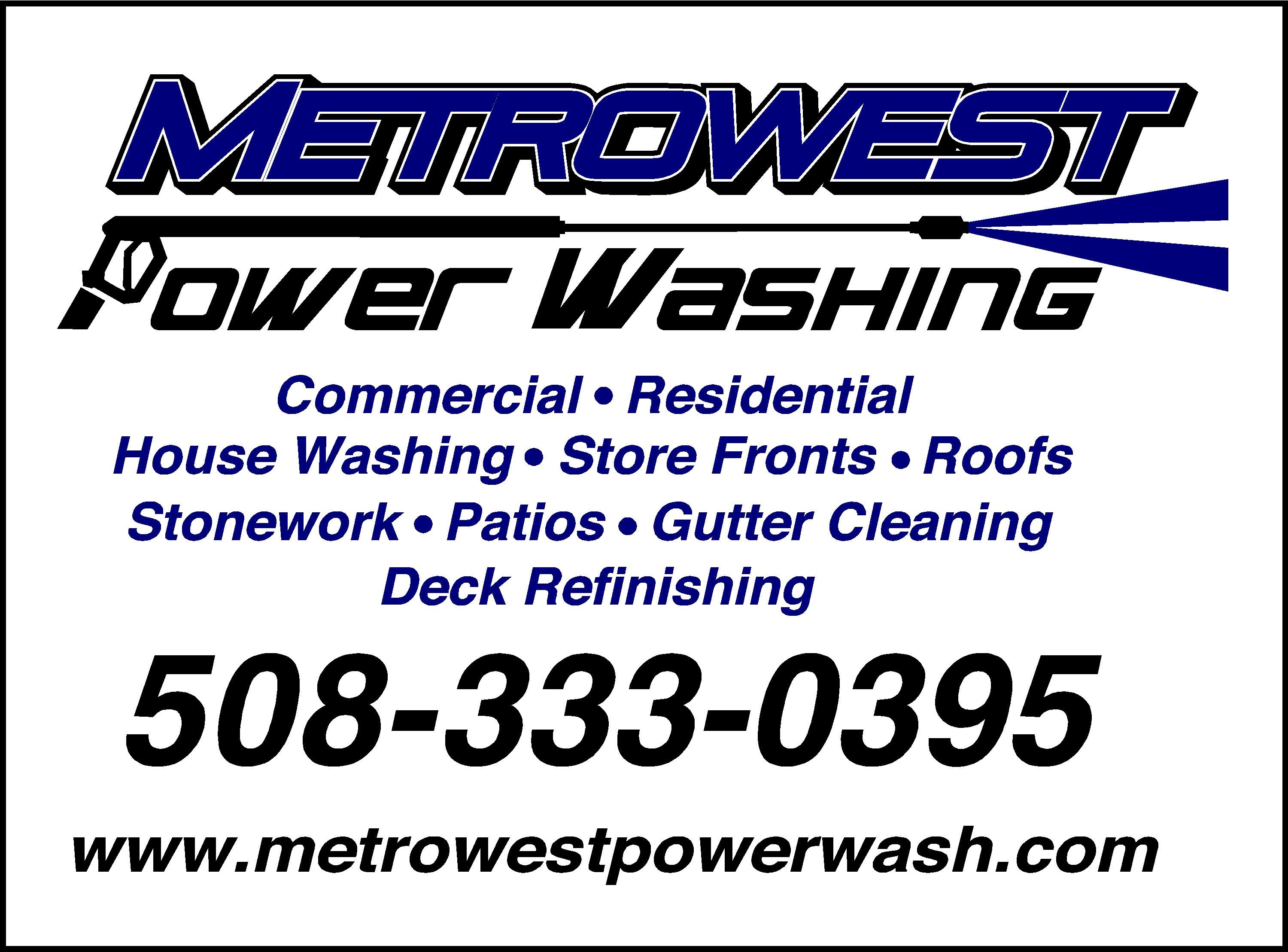 Metrowest Powerwashing in Natick, MA